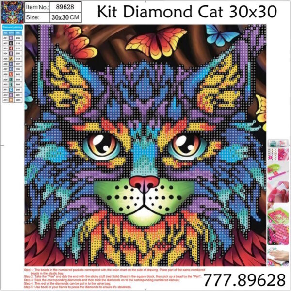 Kit Tela p/ Pintura Centrum 30x30cm