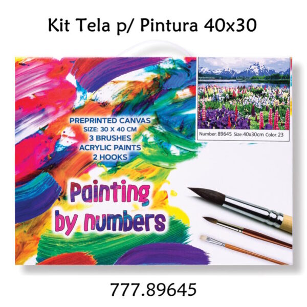 Kit Tela p/ Pintura Centrum 40x30cm
