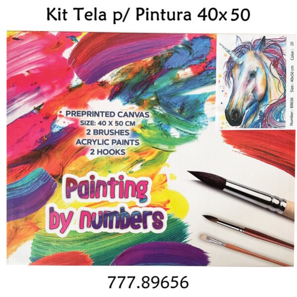 Kit Tela p/ Pintura Centrum 40x50cm