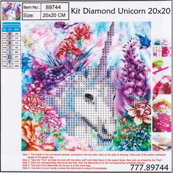 Kit Tela p/ Pintura Centrum 20x20cm