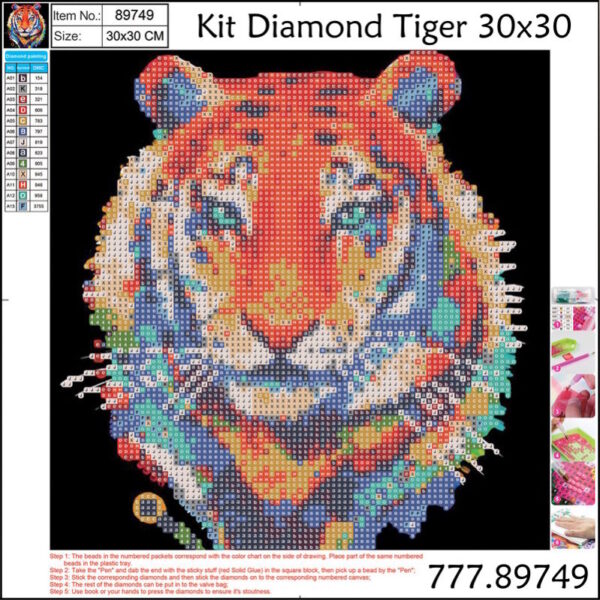 Kit Tela p/ Pintura Centrum 30x30cm