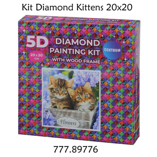 Kit Tela p/ Pintura Centrum 20x20cm