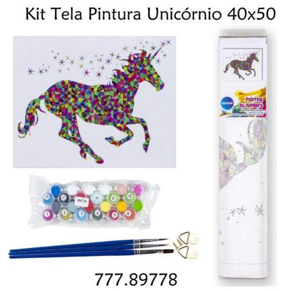 Kit Tela p/ Pintura Centrum 40x50cm