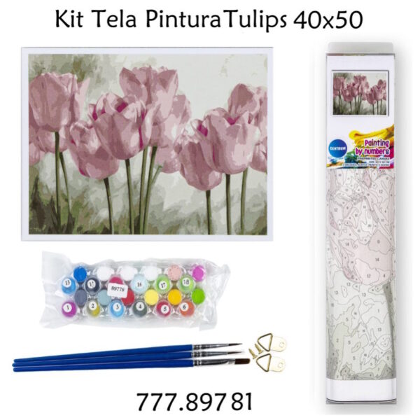 Kit Tela p/ Pintura Centrum 40x50cm