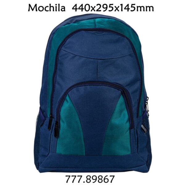 Mochila Azul Centrum 440x295x145mm
