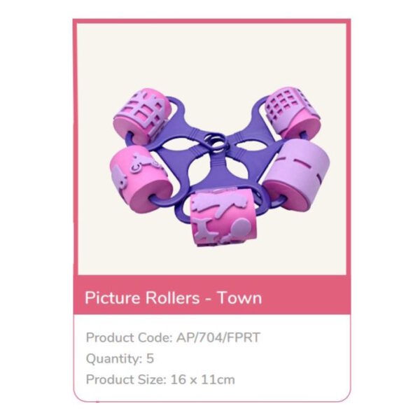 Rolos de Pintura "Cidade" 5un.