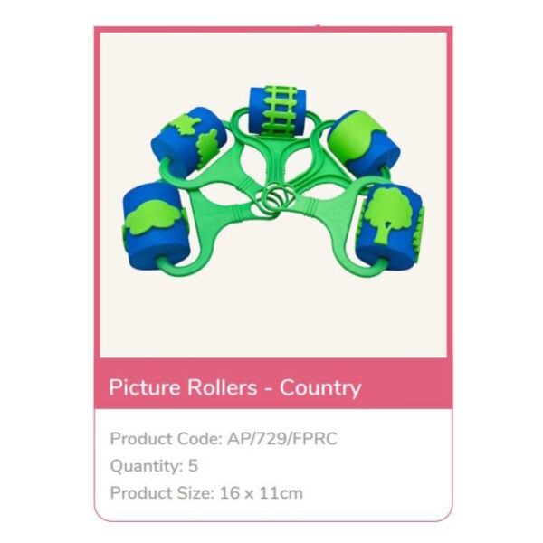 Rolos de Pintura "Country" 5un.