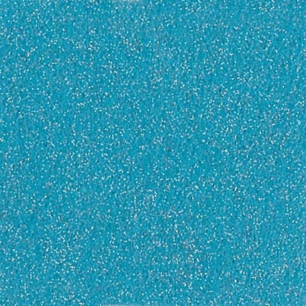 Feltro c/ Glitter Turquesa 1mm - 90cm Largura