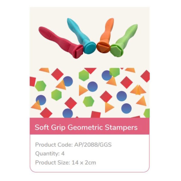 Carimbos Geométricos 4un.