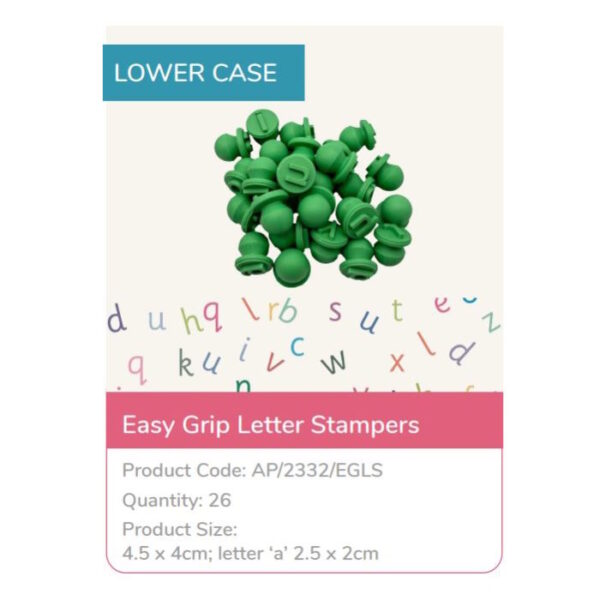 Carimbos Letras Minúsculas  26un.