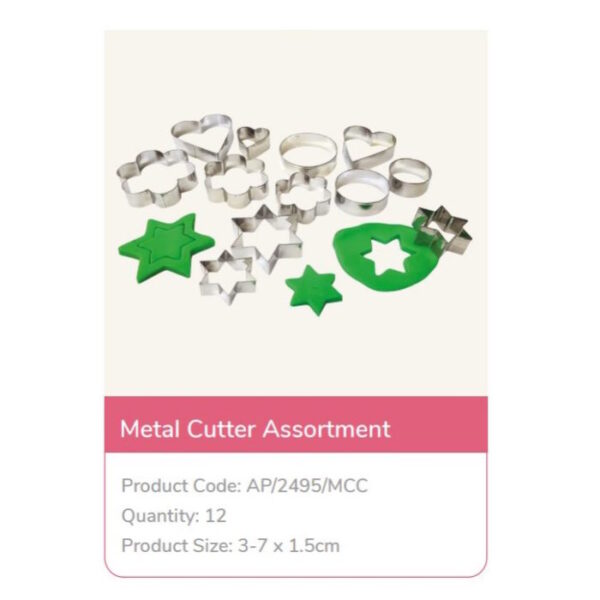 Cortantes Metálicos Sortidos  12un.
