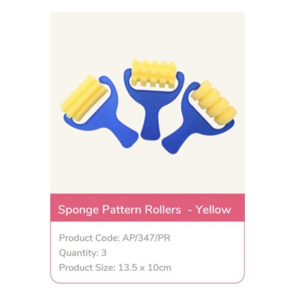 Rolos de Pintura Esponja  3un.