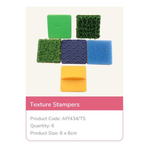 Carimbos Efeito Textura 6un.