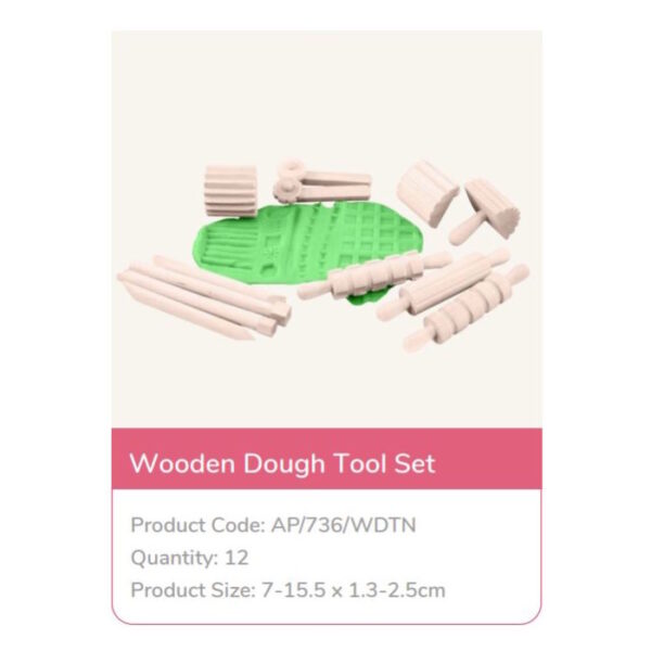 Ferramentas / Utensílios de Madeira 12un.