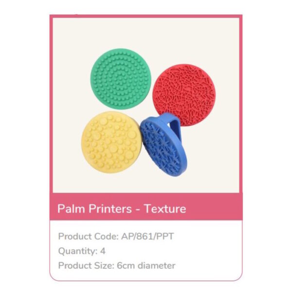Carimbos de Mão Texture 4un.
