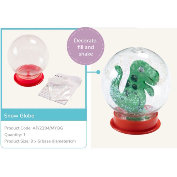 Globo de Neve 100↕x85mmØ