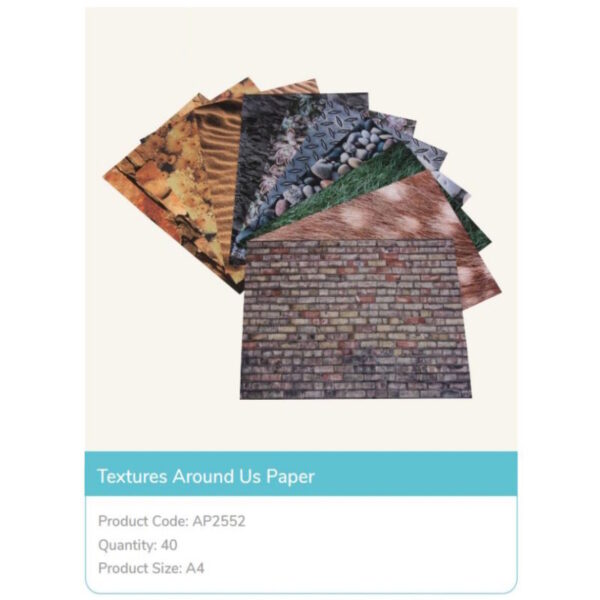 Folhas c/ Motivos A4  40un.