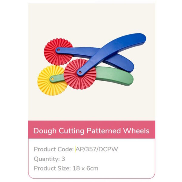 Rodas Cortantes p/ Massa 3un.