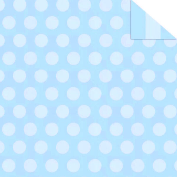 Cartolina Fantasia Bolas Azul 495x680mm - 300gr.