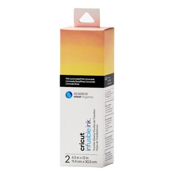Vinyl Infusible Ink Cricut 114x305mm 2Fls.