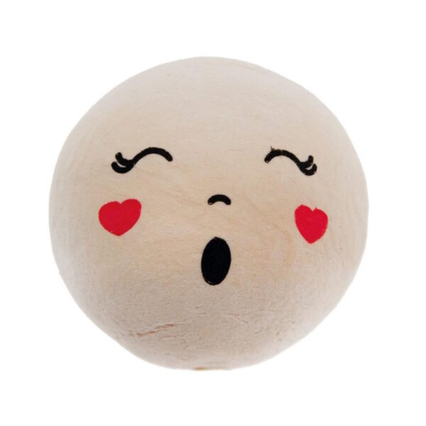 Rosto Papel Machê Ø3cm - 3un.