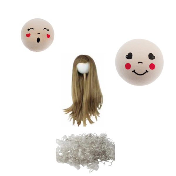 Cabelos - Rostos - Figuras Madeira