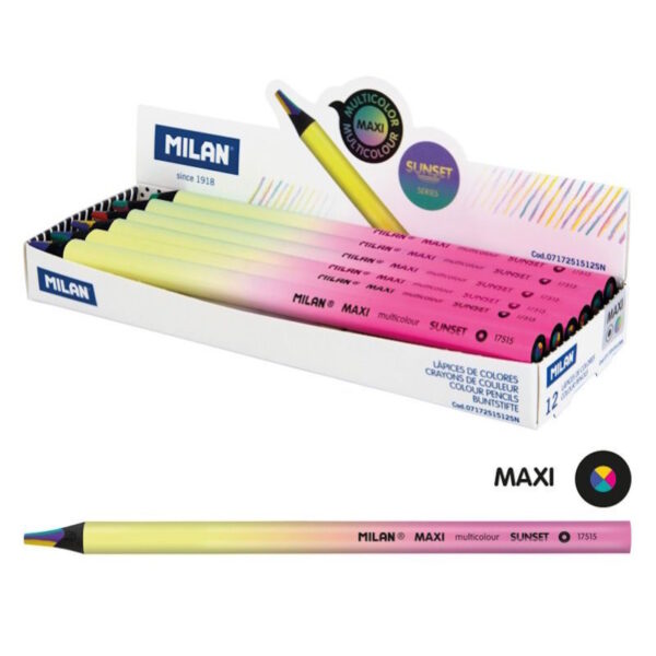 Lápis Multicolor Sunset Milan 12un.