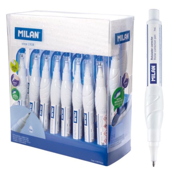 Corretor Roller Milan 7ml 24un.
