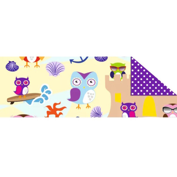 Cartolina Fantasia Corujas 495x680mm - 300gr.