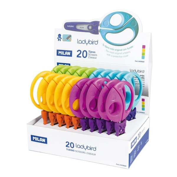Tesoura Ladybird Milan  Cx.20un.