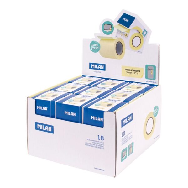 Notas Adesivas Rolo 5cmx10mts - Exp.18un.