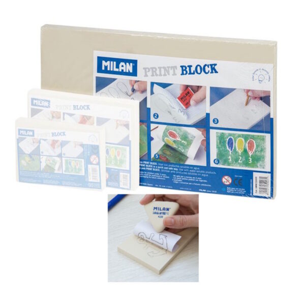 Placa de Gravação Print Block Milan 150x283x9mm