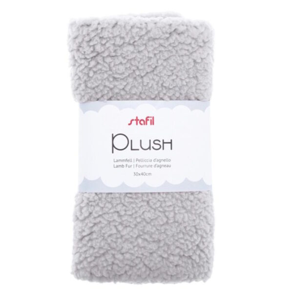Plush Stafil Light Grey 30x40cm