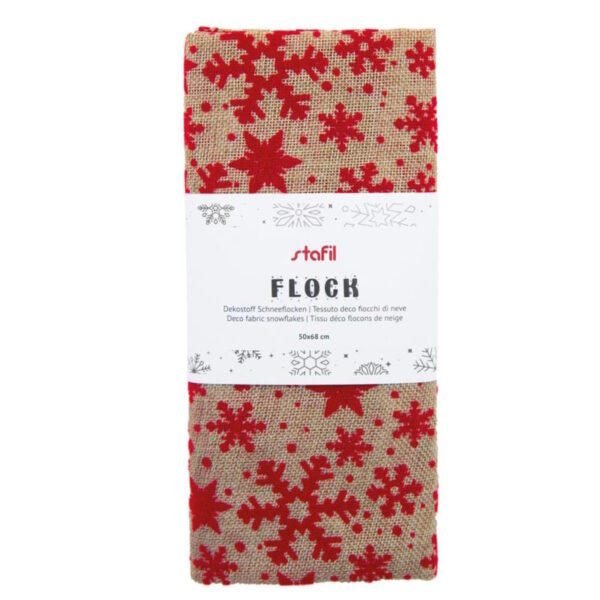 Tecido Flock Red 50x68cm