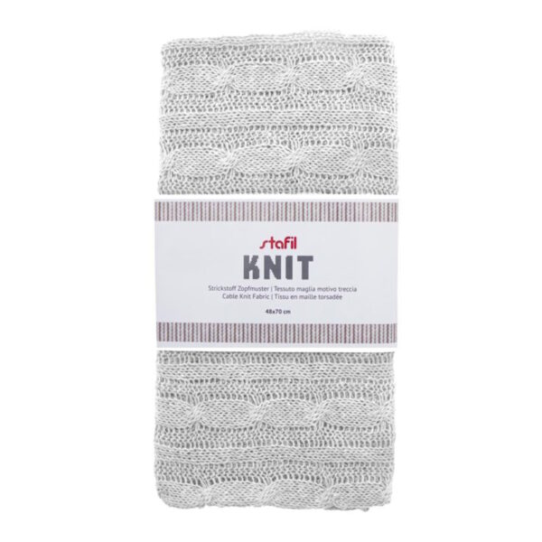 Tecido Knit White 48x70cm