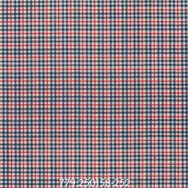 Feltro 30x40cm Tartan Red/Blue