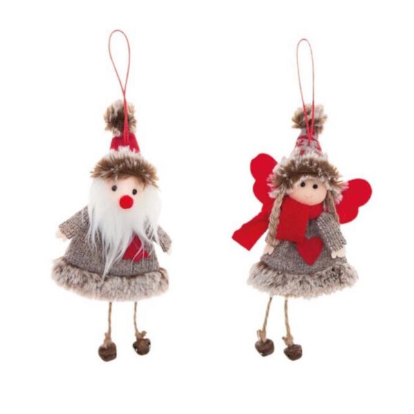 Winter Man/Woman Pendurar 18cm - 6un.