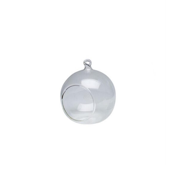 Esfera em Vidro c/ Abertura Ø70mm