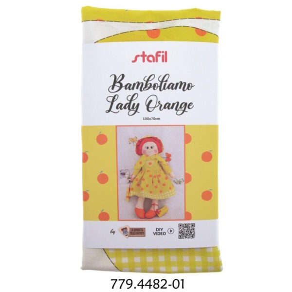 Tecido Lady Orange 100x70cm