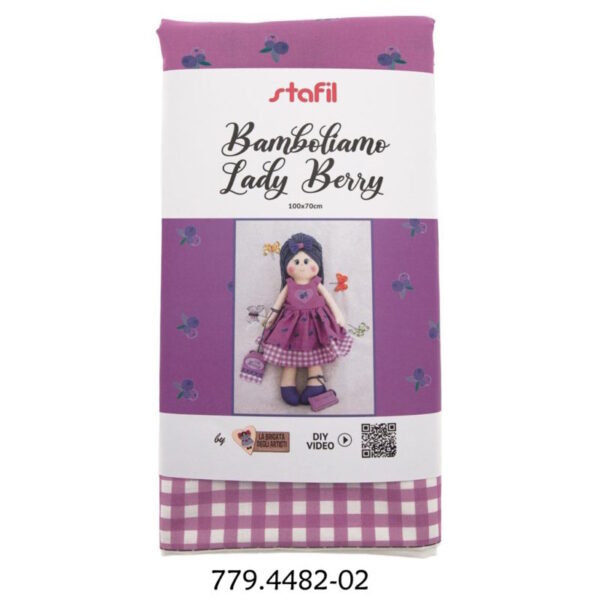 Tecido Lady Lilac 100x70cm