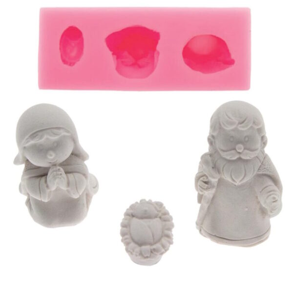 Molde Silicone Holy Family