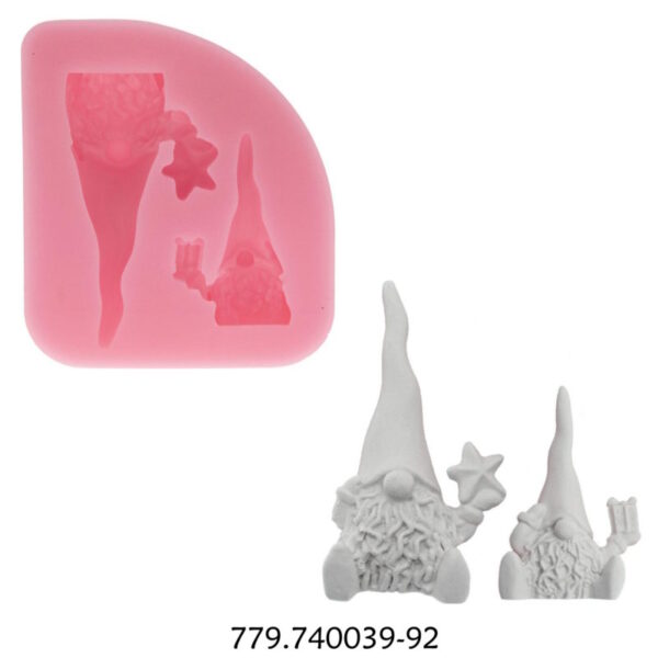 Molde Silicone Gnomes