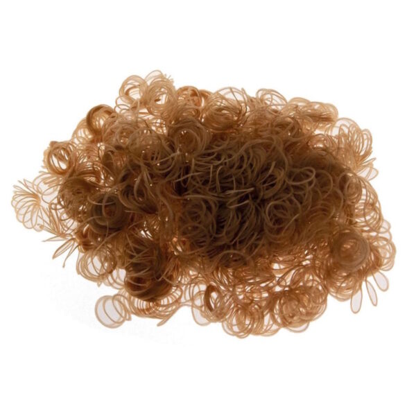 Cabelo Sintético Encaracolado Louro Escuro 15gr.