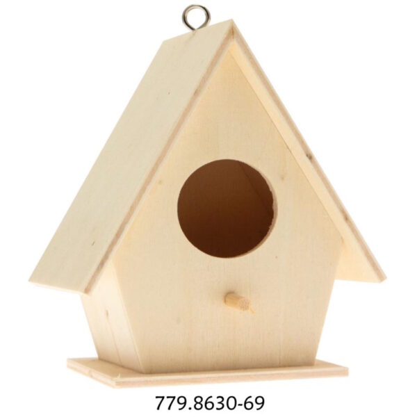 Casa Ninho Madeira 11x9x6.5cm