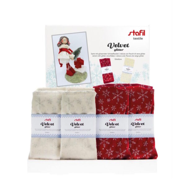 Display Veludo Snow Glitter 64un.