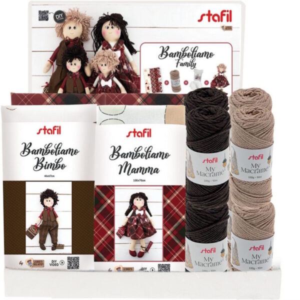 Display Dolls Family 2Kg - 36un.