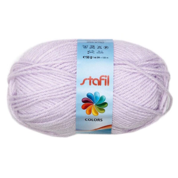Lã 100% Polyacrylic Mauve 50gr.