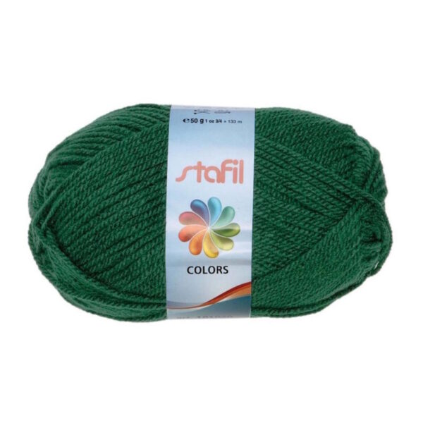 Lã 100% Polyacrylic Fir-Tree Green 50gr.