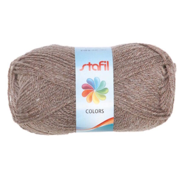 Lã 100% Polyacrylic Coffee 50gr.