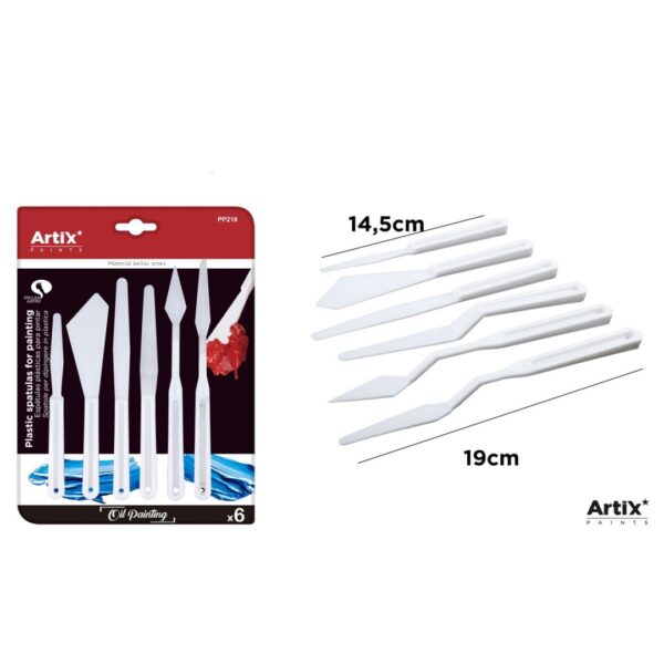 Conjunto 6 Espátulas